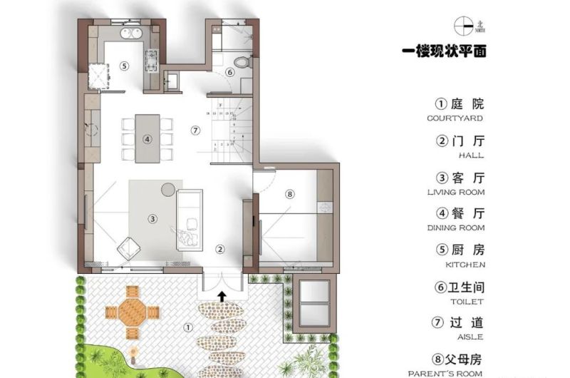 300平奶油调侘寂感别墅带院子 - 家居知识