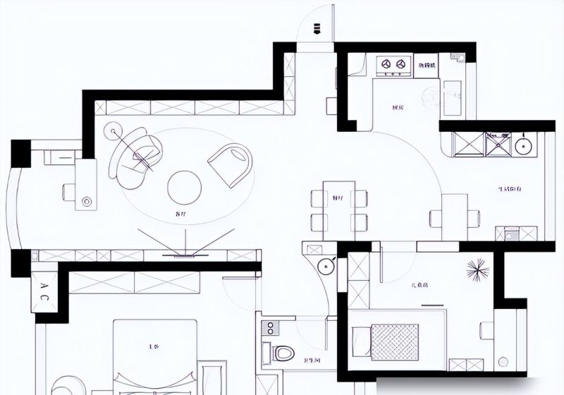 不管房子多大，装修简约一点错不了！92㎡干净简练，住得真爽 - 家居知识