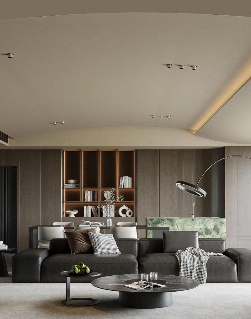 高级感拉满！现代简约风家居设计，这才是理想家的模样 - 今日头条