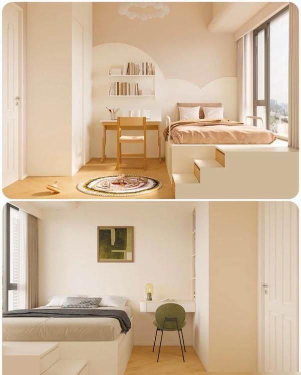 8万装好87㎡3室，日式奶油风，又甜又省钱！ - 家居知识
