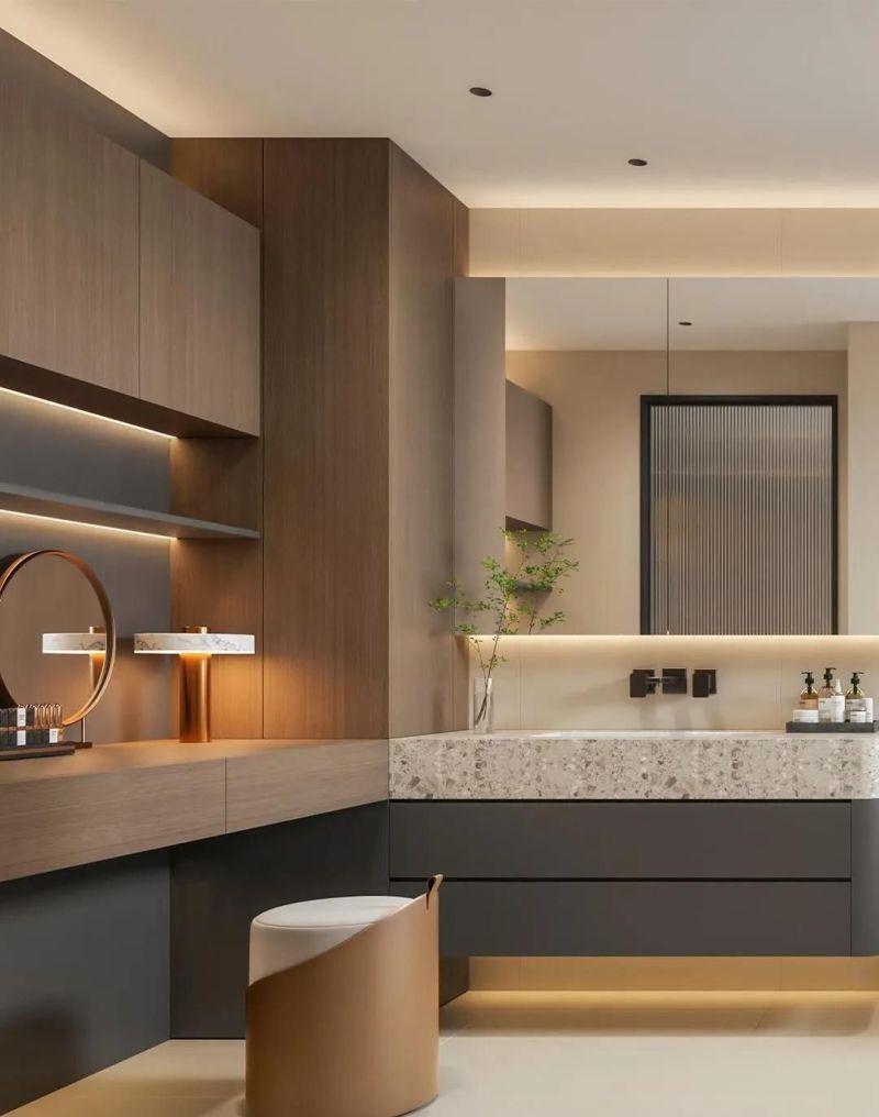 现代简约风大宅设计，高级感拿捏得死死的！ - 家居知识