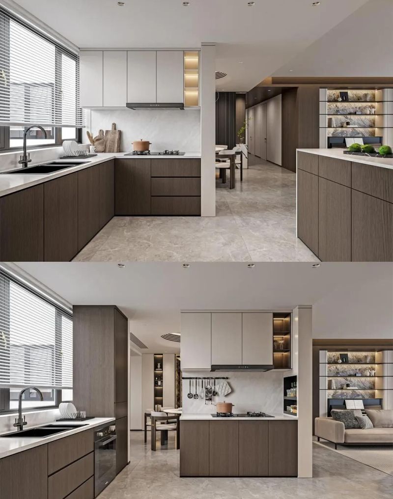 被狠狠圈粉！现代简约风大宅，每一寸都藏着高级感 - 家居知识