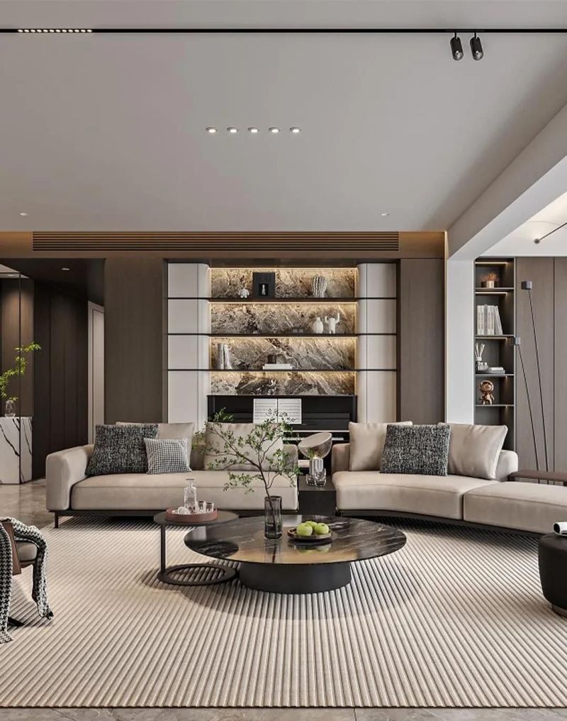 被狠狠圈粉！现代简约风大宅，每一寸都藏着高级感 - 家居知识