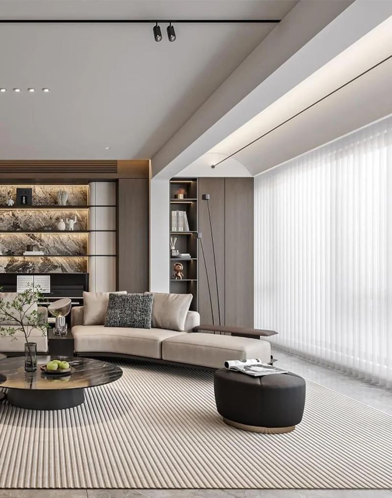 被狠狠圈粉！现代简约风大宅，每一寸都藏着高级感 - 家居知识