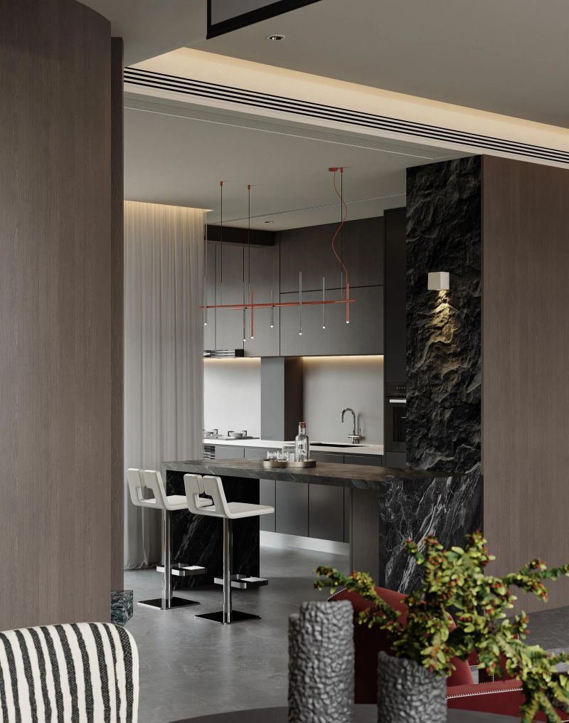 高级感拉满！现代简约风私宅，重塑空间美学 - 家居知识