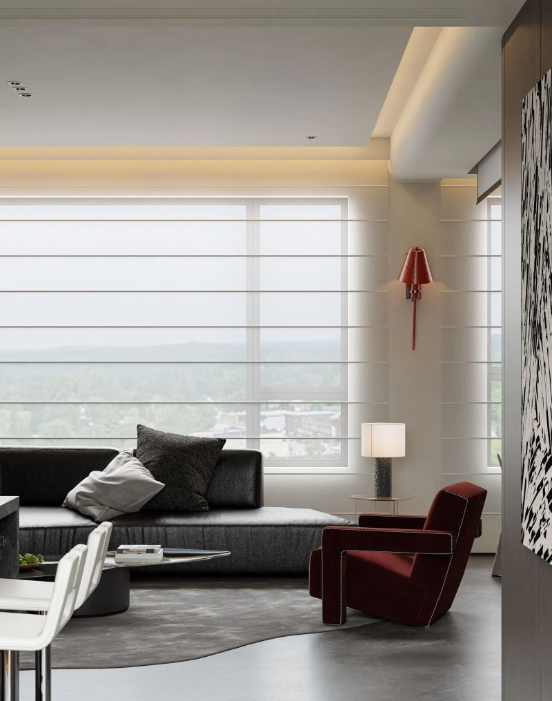 高级感拉满！现代简约风私宅，重塑空间美学 - 家居知识