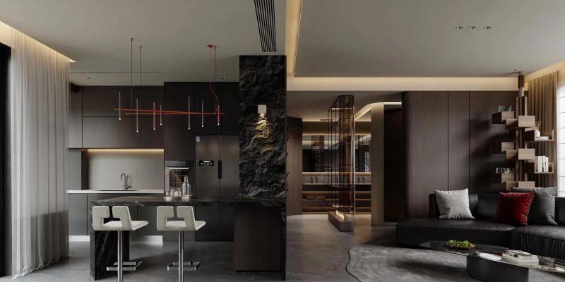 高级感拉满！现代简约风私宅，重塑空间美学 - 家居知识