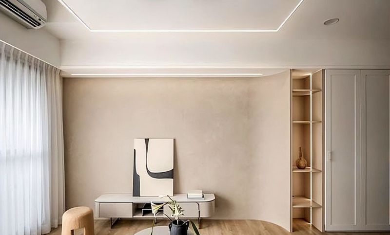 122㎡现代美式「柔雾滤镜」家，把复古揉进奶油色的慵懒时光里 - 家居知识