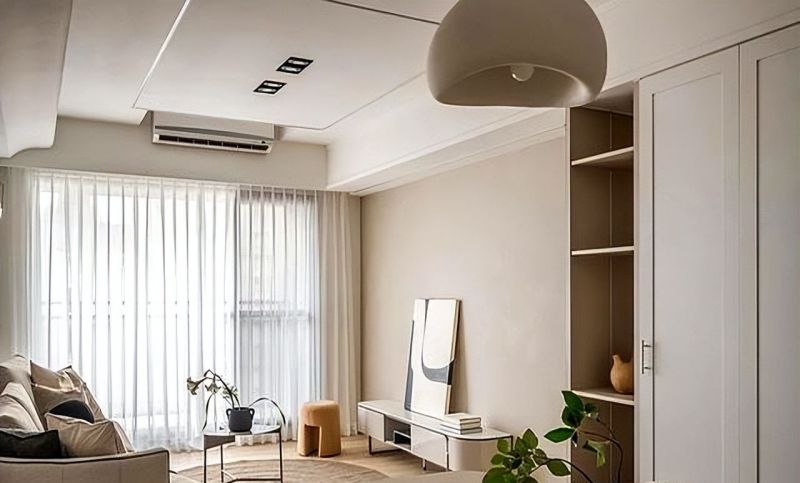 122㎡现代美式「柔雾滤镜」家，把复古揉进奶油色的慵懒时光里 - 家居知识