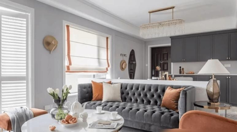 “细节最是动人”，上海137㎡轻奢风，高级灰打造大气时尚美家 - 家居知识