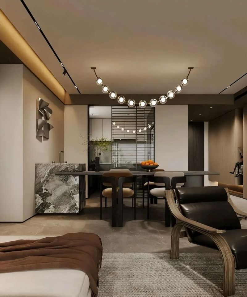 轻奢风+大平层，高级里的天花板！ - 家居知识