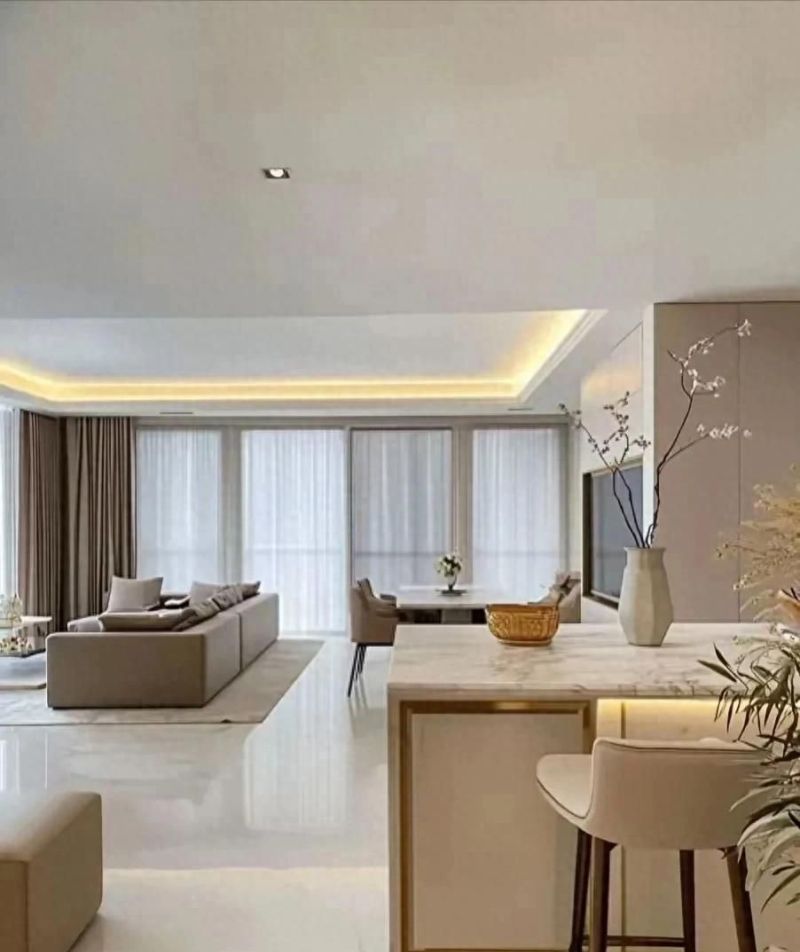 上海装修已卷疯，150㎡妥妥装成轻奢风豪宅 - 家居知识