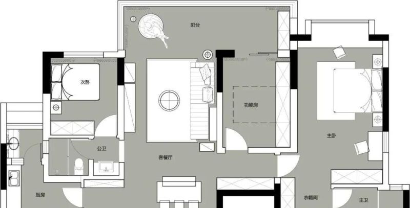 95后新婚小两口装出三代人审美的家，奶油浪漫邂逅中古韵味 - 家居知识