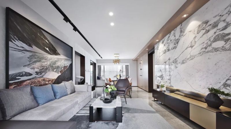 127㎡现代轻奢，优雅高级灰，营造时尚舒适感，华丽档次高级 - 家居知识