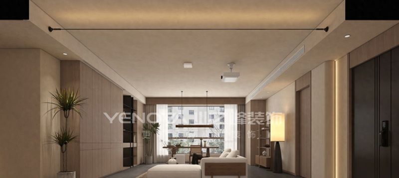 唐山国茂府120平方米侘寂风格装修效果案例|业之峰装饰 - 家居知识