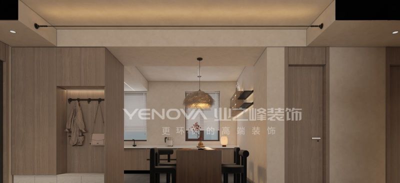 唐山国茂府120平方米侘寂风格装修效果案例|业之峰装饰 - 家居知识