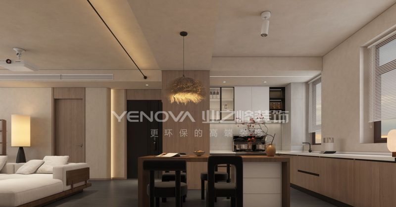 唐山国茂府120平方米侘寂风格装修效果案例|业之峰装饰 - 家居知识