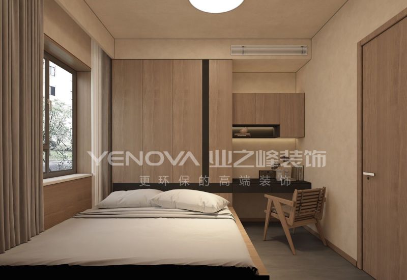 唐山国茂府120平方米侘寂风格装修效果案例|业之峰装饰 - 家居知识