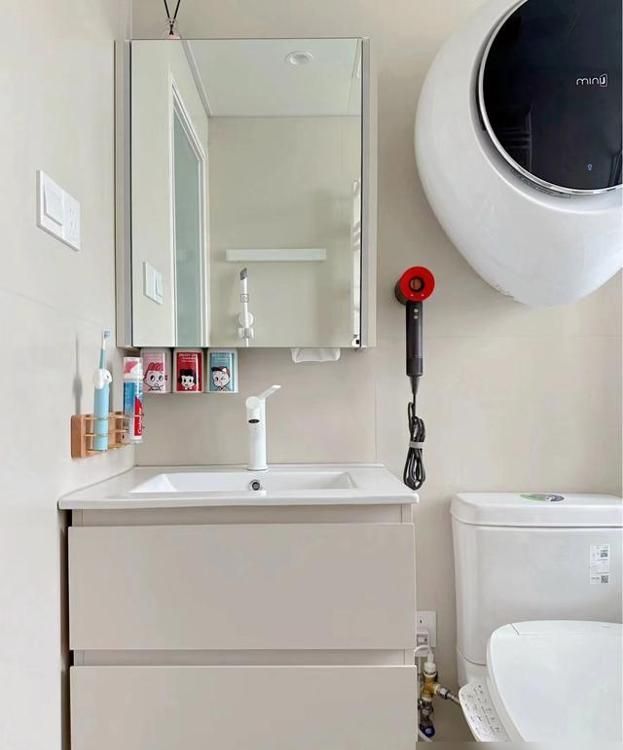 突发奇想！自己设计浴室柜超好用，卫生间变更高级，邻居争着模仿 - 家居知识