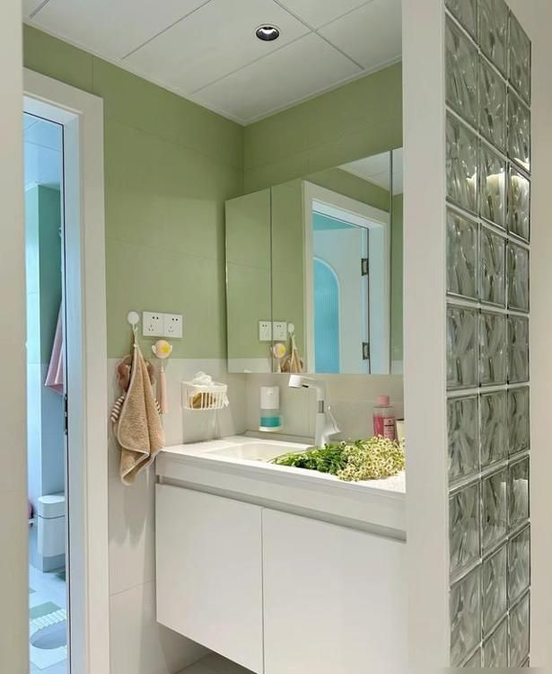 突发奇想！自己设计浴室柜超好用，卫生间变更高级，邻居争着模仿 - 家居知识