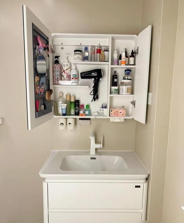 突发奇想！自己设计浴室柜超好用，卫生间变更高级，邻居争着模仿 - 家居知识