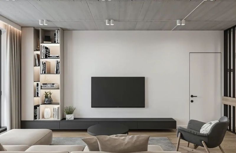 69㎡现代简约小户型设计，好看又实用，美得很 - 家居知识