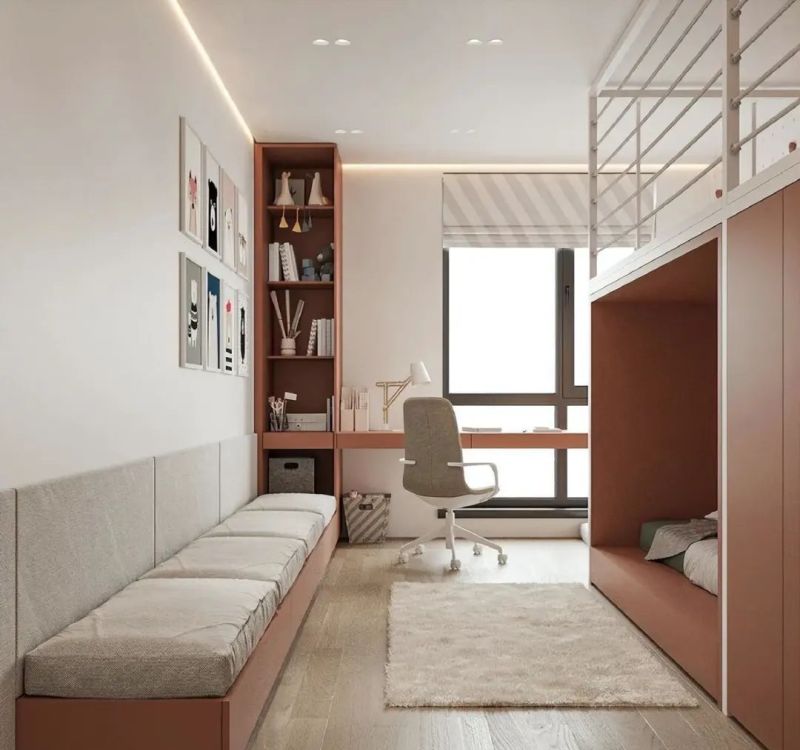 69㎡现代简约小户型设计，好看又实用，美得很 - 家居知识