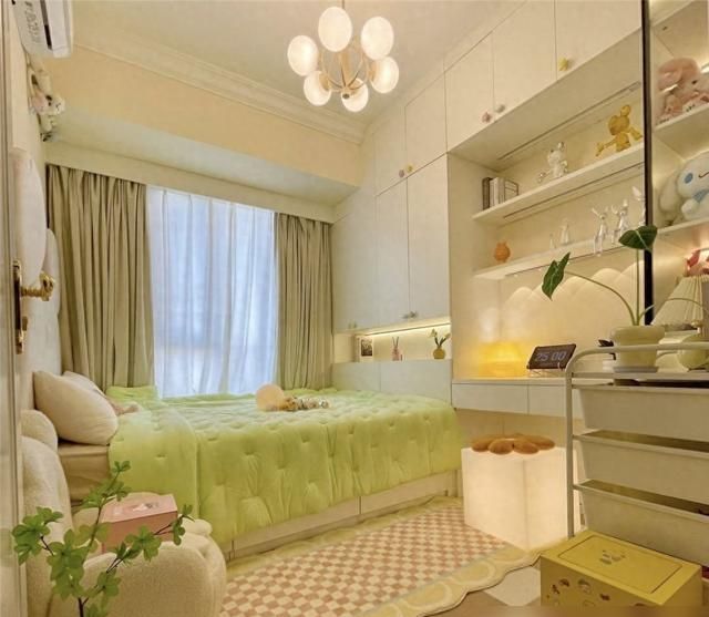 一位广州妈妈，把8㎡次卧改成儿童房，全屋装榻榻米，暖黄太舒适 - 家居知识