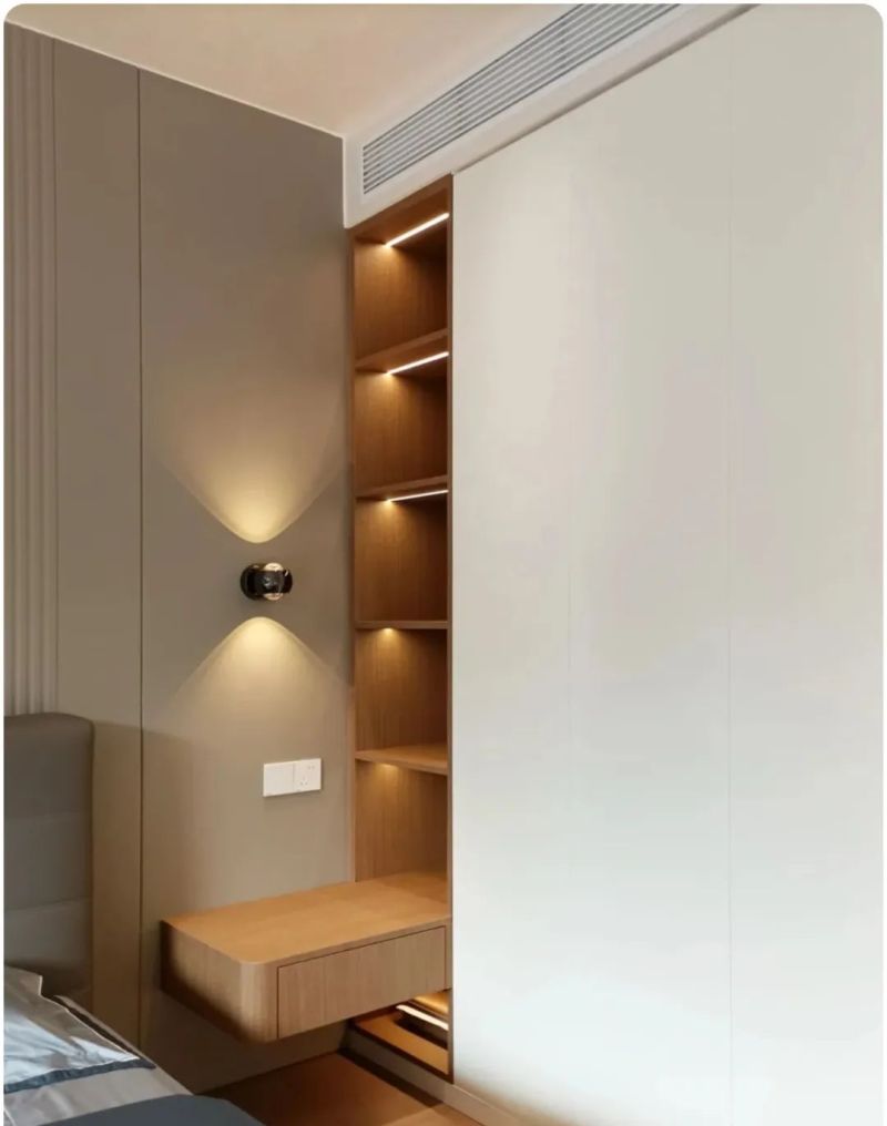 床头柜被柜门挡住，如何解决？ - 家居知识