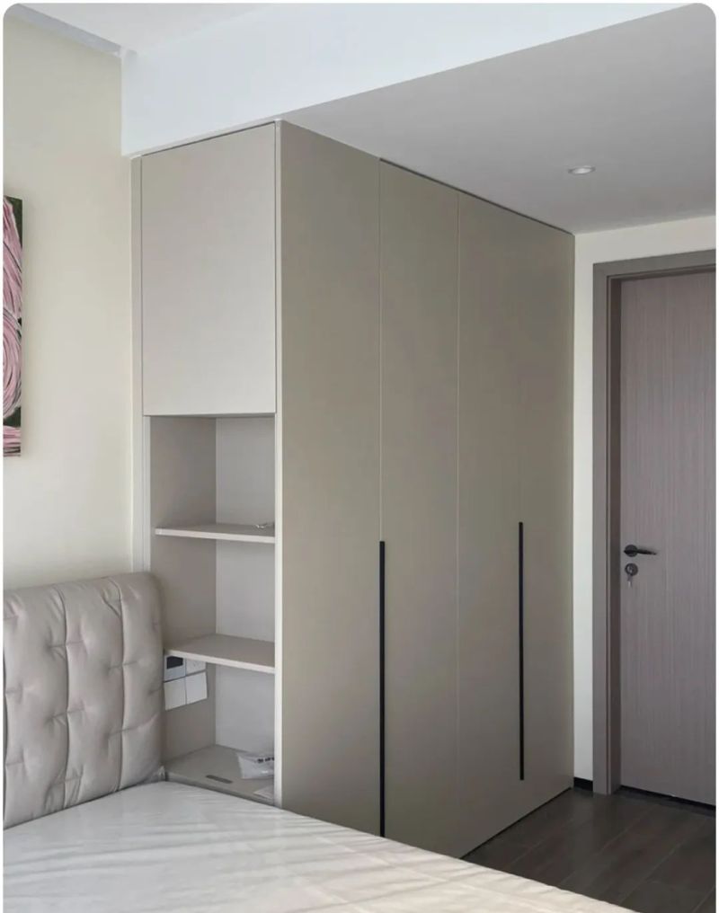 床头柜被柜门挡住，如何解决？ - 家居知识