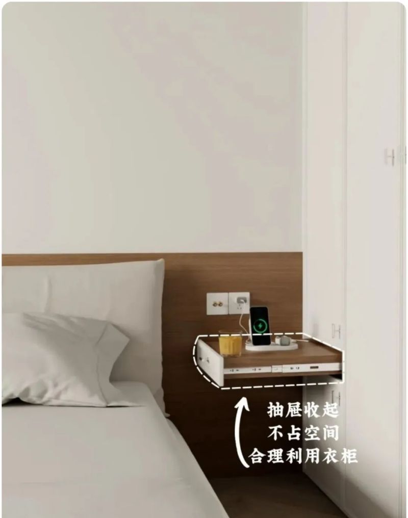 床头柜被柜门挡住，如何解决？ - 家居知识