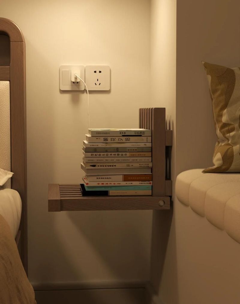 别买床头柜了！又土又占地，现在流行这样做，高级又实用 - 家居知识