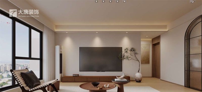 株洲装修设计：140㎡中古风装修，以灯光制造独特感 - 家居知识