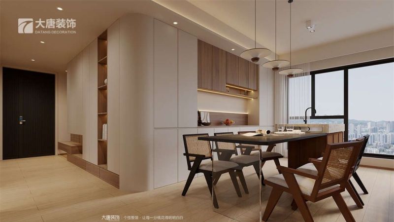 株洲装修设计：140㎡中古风装修，以灯光制造独特感 - 家居知识