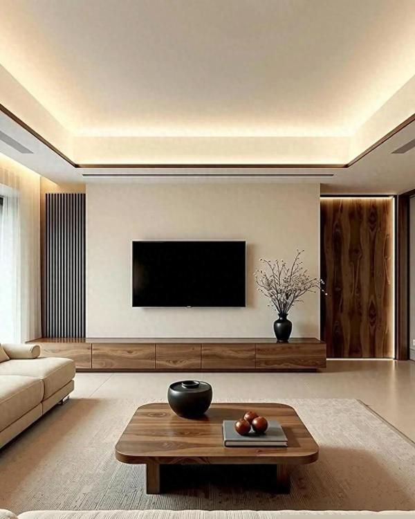 白墙×胡桃木，128m²中古家硬装美呆了 - 家居知识