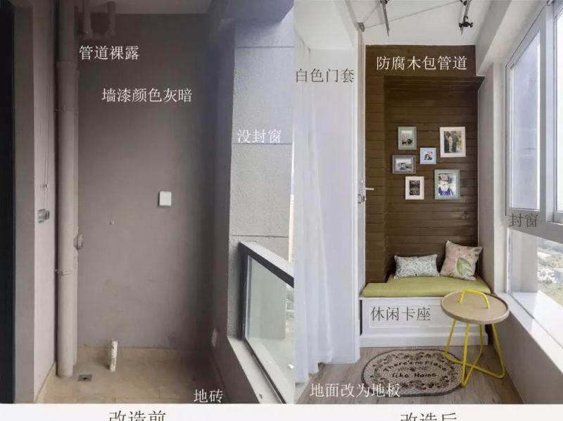 80平精装房逆袭！美式改造竟能这么清新？ - 家居知识