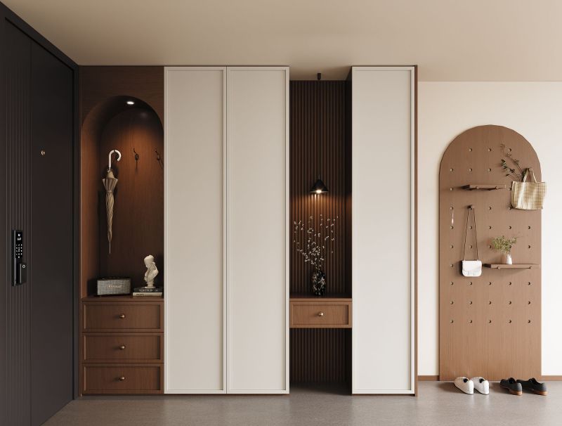 全屋定制——好看的鞋柜定制设计 - 家居知识