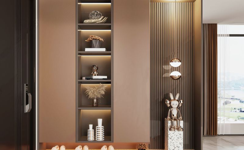 全屋定制——好看的鞋柜定制设计 - 家居知识