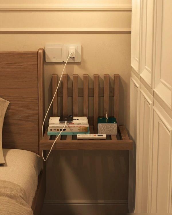“床头柜”已逐渐退出中国家庭！看看年轻人的新型做法，美观实用 - 家居知识