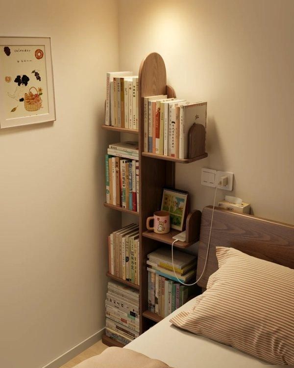 “床头柜”已逐渐退出中国家庭！看看年轻人的新型做法，美观实用 - 家居知识