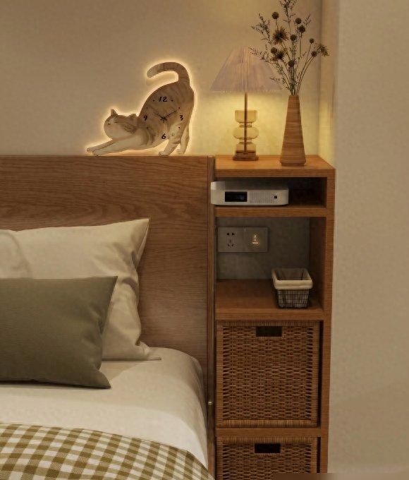 “床头柜”已逐渐退出中国家庭！现在流行这么做，美观高级还省钱 - 家居知识