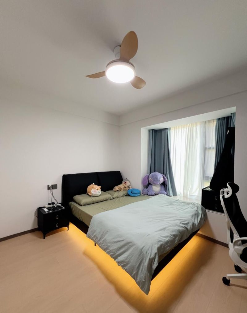 137㎡复古简约风，适配现代空间留白 ，又维持现代风格的空气感！ - 家居知识