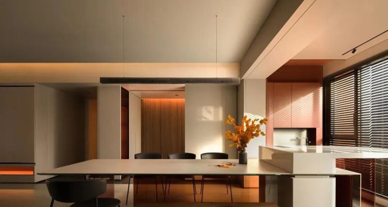 私宅设计：暖调极简主义，大地色系唤醒家的治愈力 - 家居知识