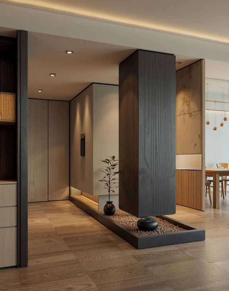 10组意式风玄关，悬浮+镂空，颜值强势出圈。 - 家居知识