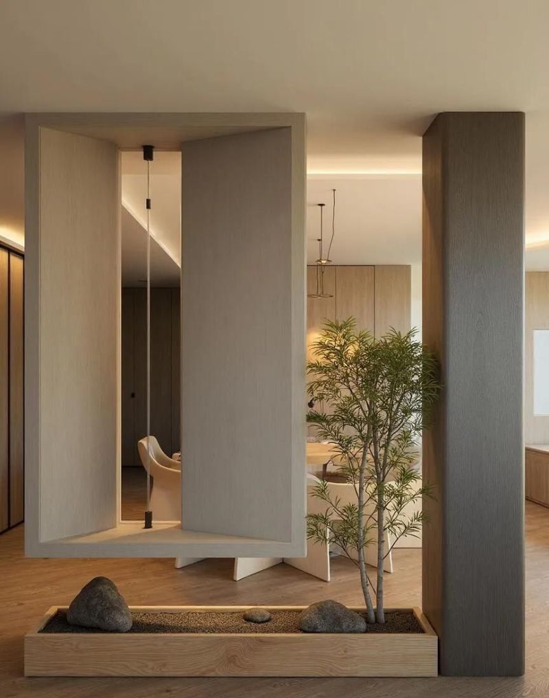 10组意式风玄关，悬浮+镂空，颜值强势出圈。 - 家居知识