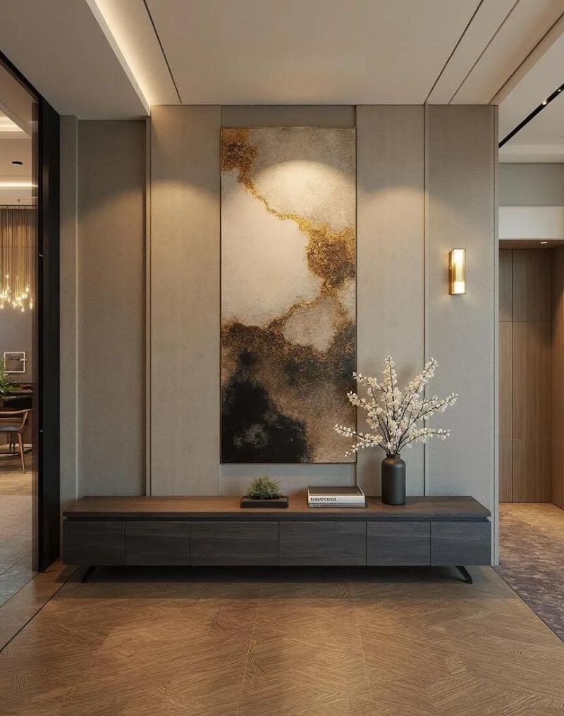 10组意式风玄关，悬浮+镂空，颜值强势出圈。 - 家居知识