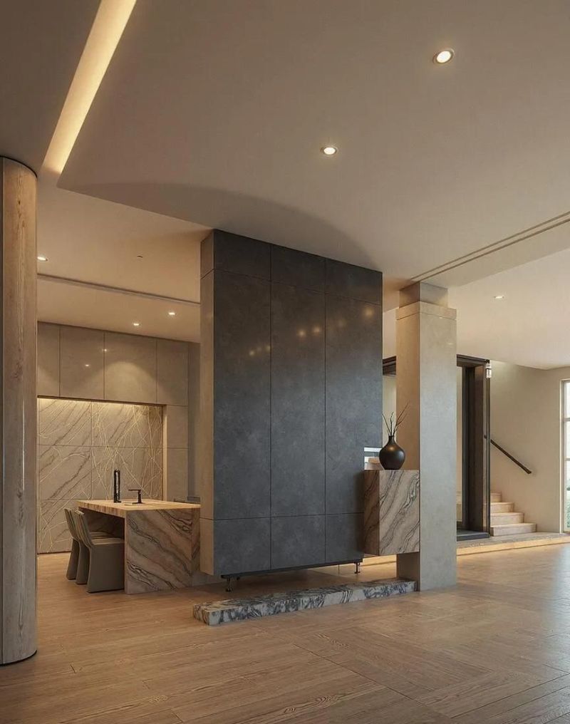 10组意式风玄关，悬浮+镂空，颜值强势出圈。 - 家居知识