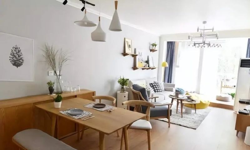 70平米北欧风小户型，简约装修温馨又暖心，适合新婚情侣最佳选择 - 家居知识