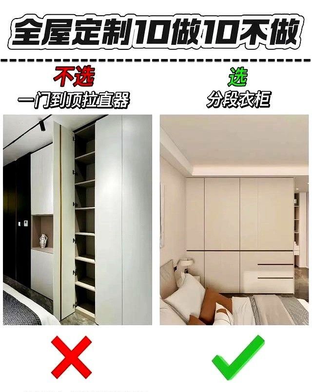 全屋定制柜子避坑指南！10个关键选择让你家柜子实用又好看 - 家居知识