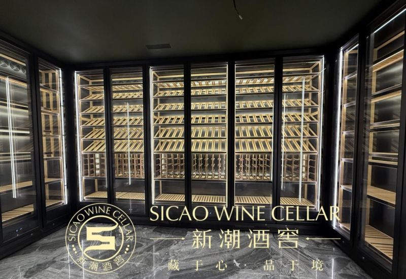 新朝定制三面围合定制酒柜落地，打造别墅级储酒体验新标杆 - 家居知识